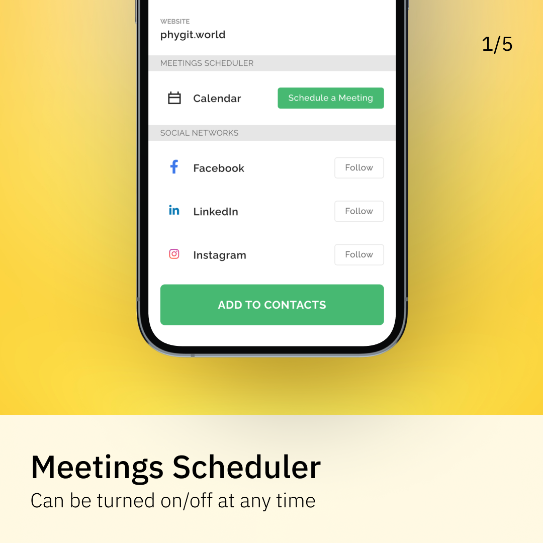 meeting scheduler slide